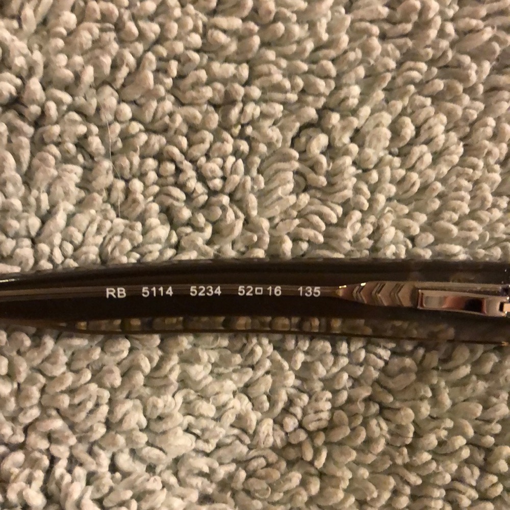 Taupe Ray Ban glasses